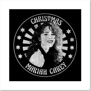 Vintage Mariah Carey Christmas 90s Posters and Art